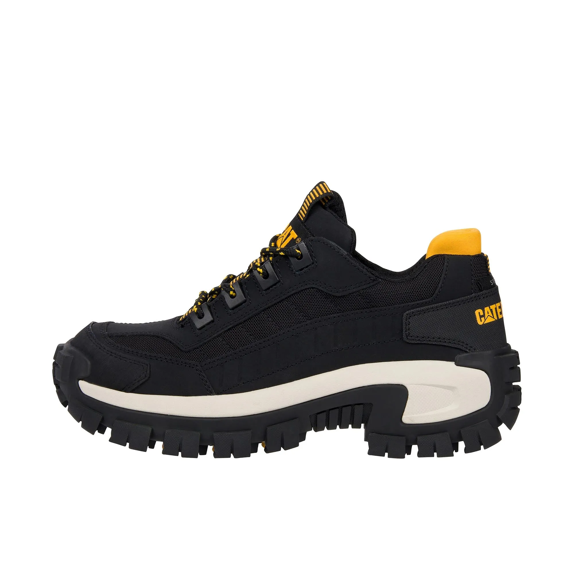 Caterpillar Invader Steel Toe Black Full Moon