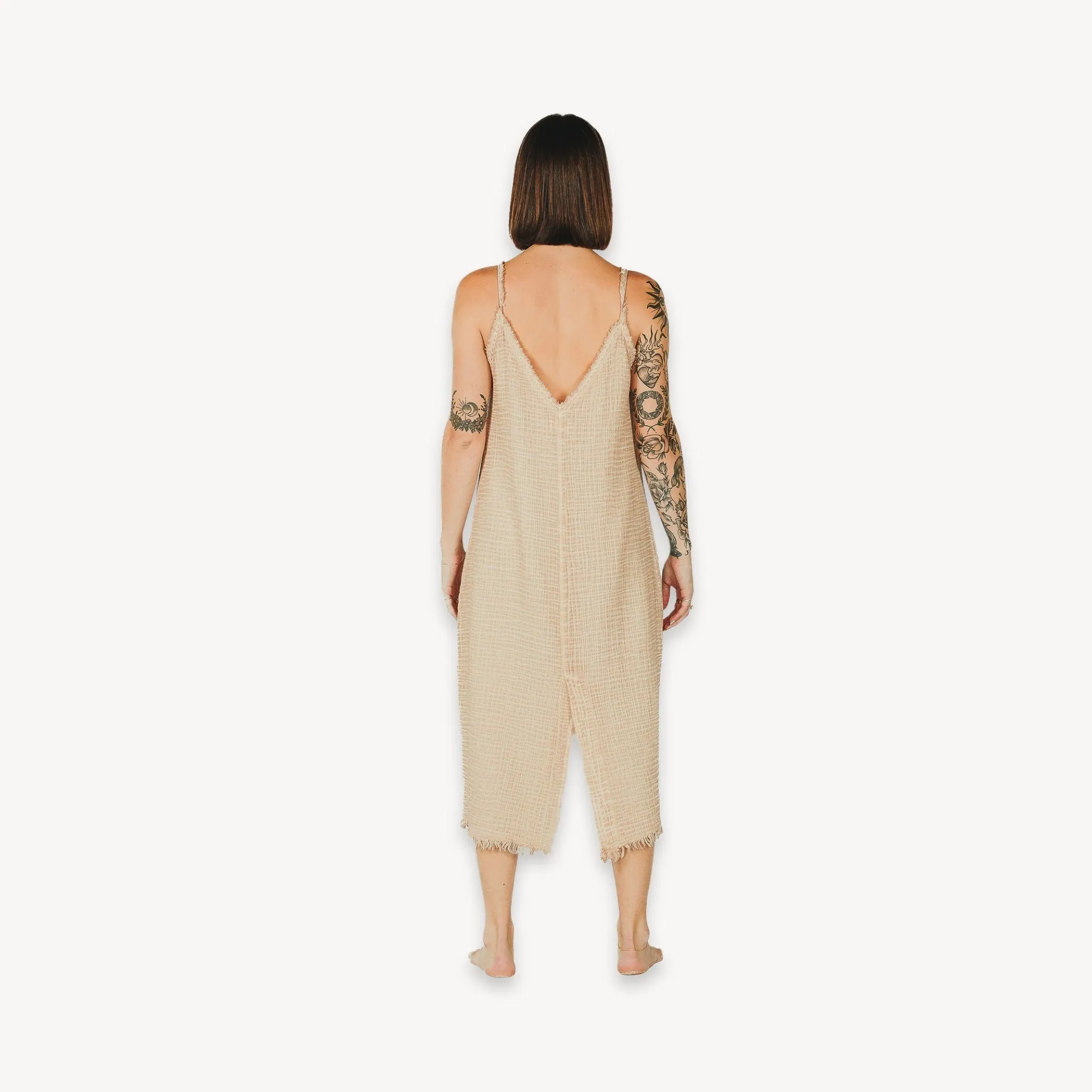Crinkle Strappy Dress