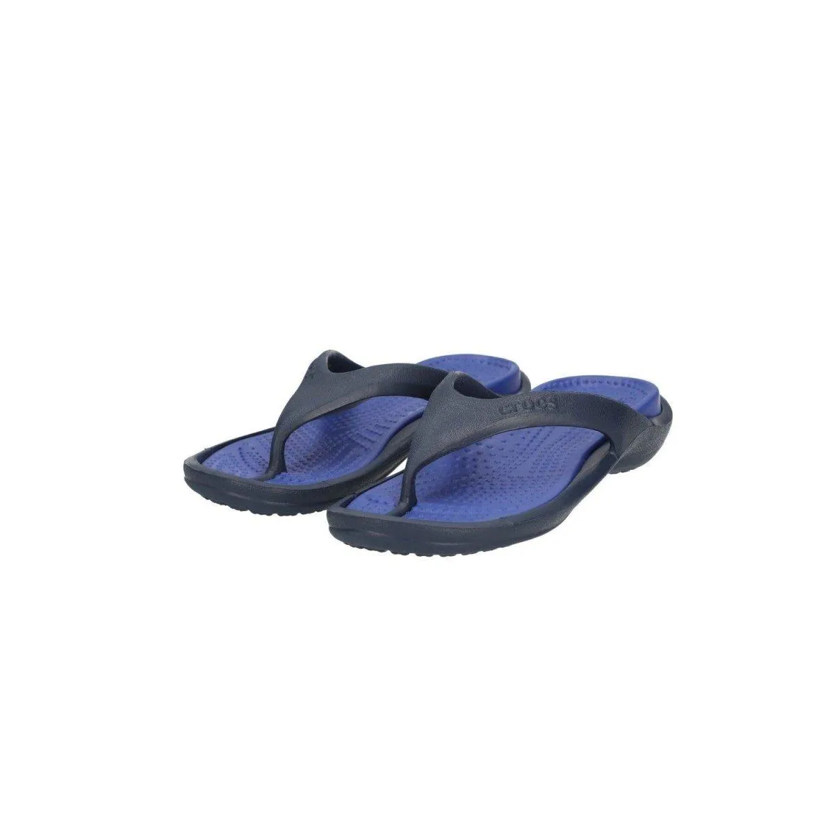 Crocs Athens Flip Flops Casual Sandals Rubber Blue Colour For Men