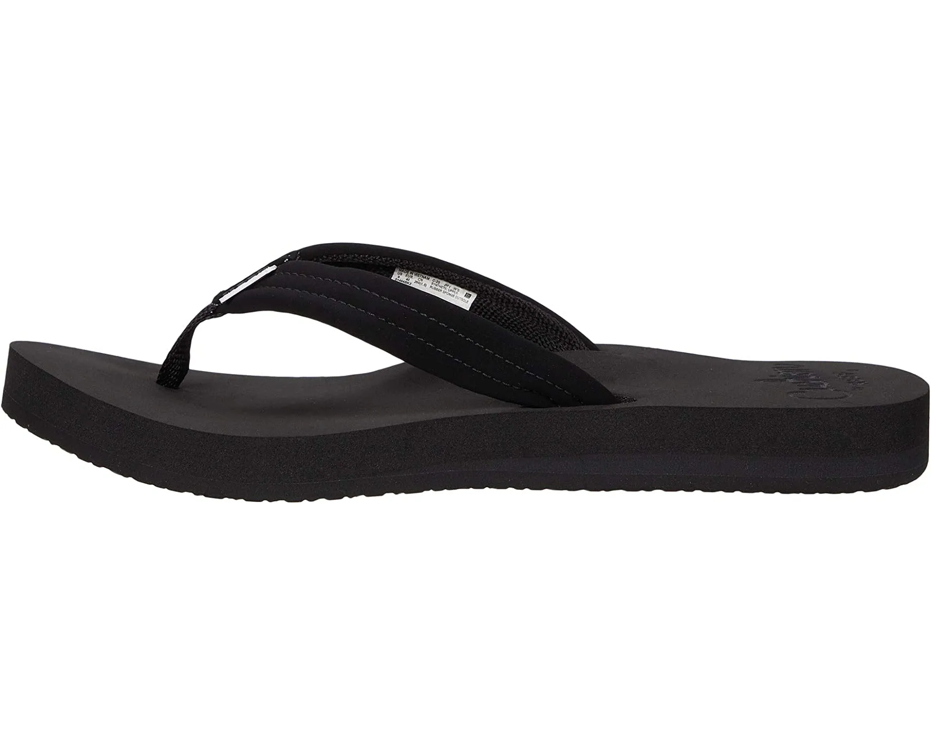 Cushion Breeze Reef sandals, black