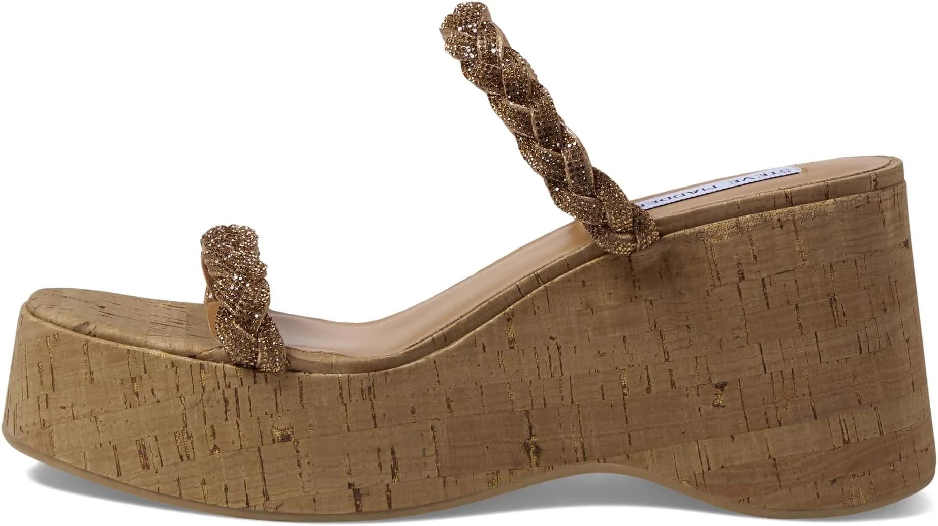 Danya Wedge Sandal Steve Madden, bronze