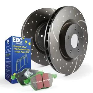 EBC Brakes S3KR1143 S3 Kits Greenstuff 6000 and GD Rotors Truck/SUV