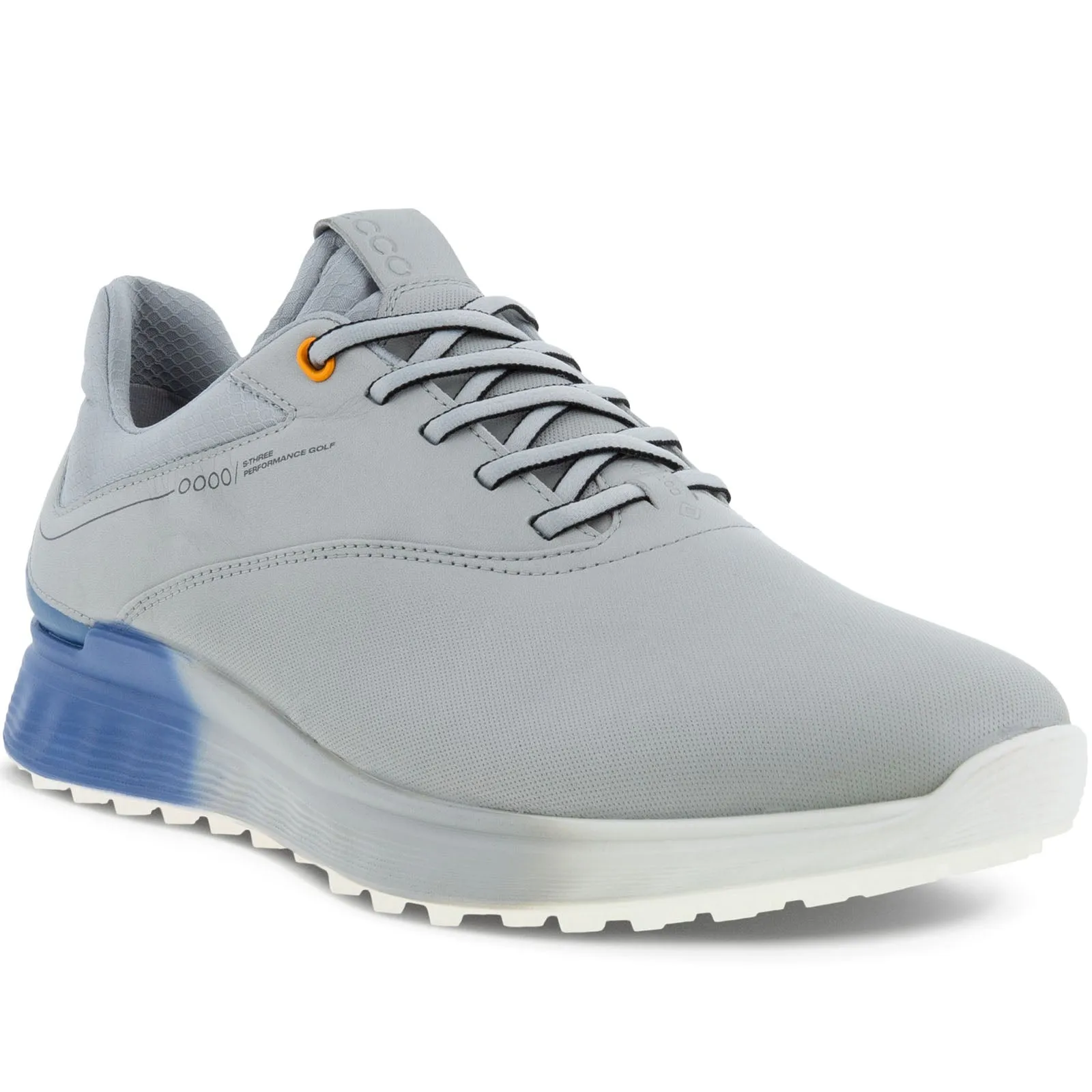 ECCO Mens S-Three Leather GORE-TEX Golf Shoes