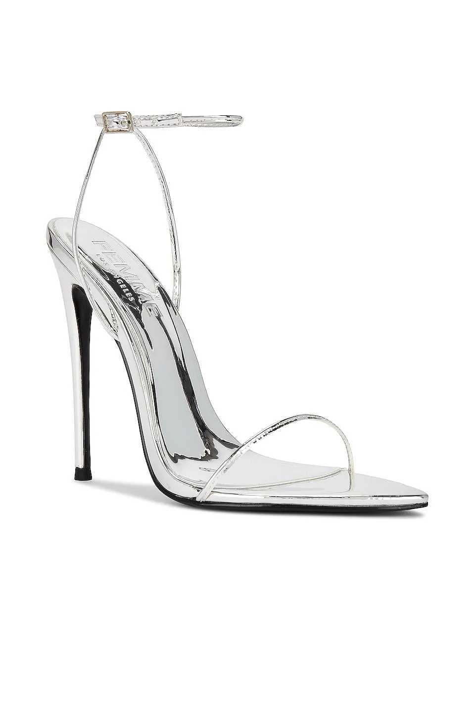 FEMME LA The Andx Sandals, Liquid Metal