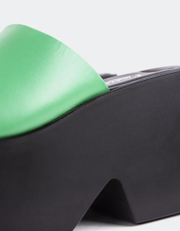 Fidèle Green Leather