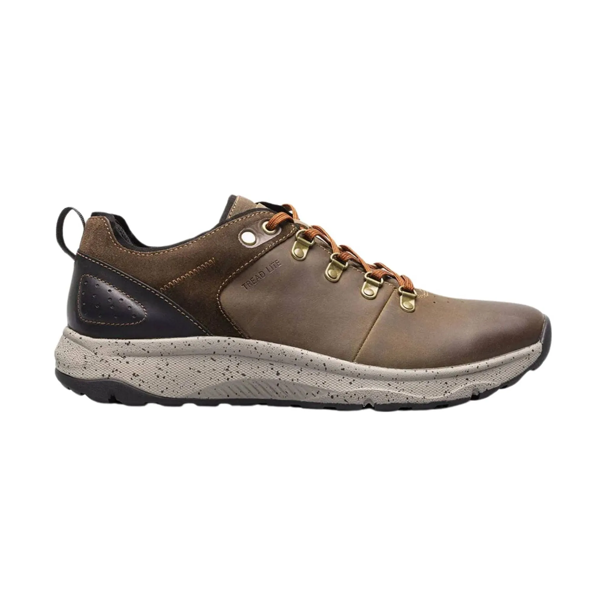 Florsheim Men's Tread Lite Plain Toe Lace Up Sneaker - Brown Crazy Horse - ONLINE STORE CREDIT/EXCHANGE ONLY