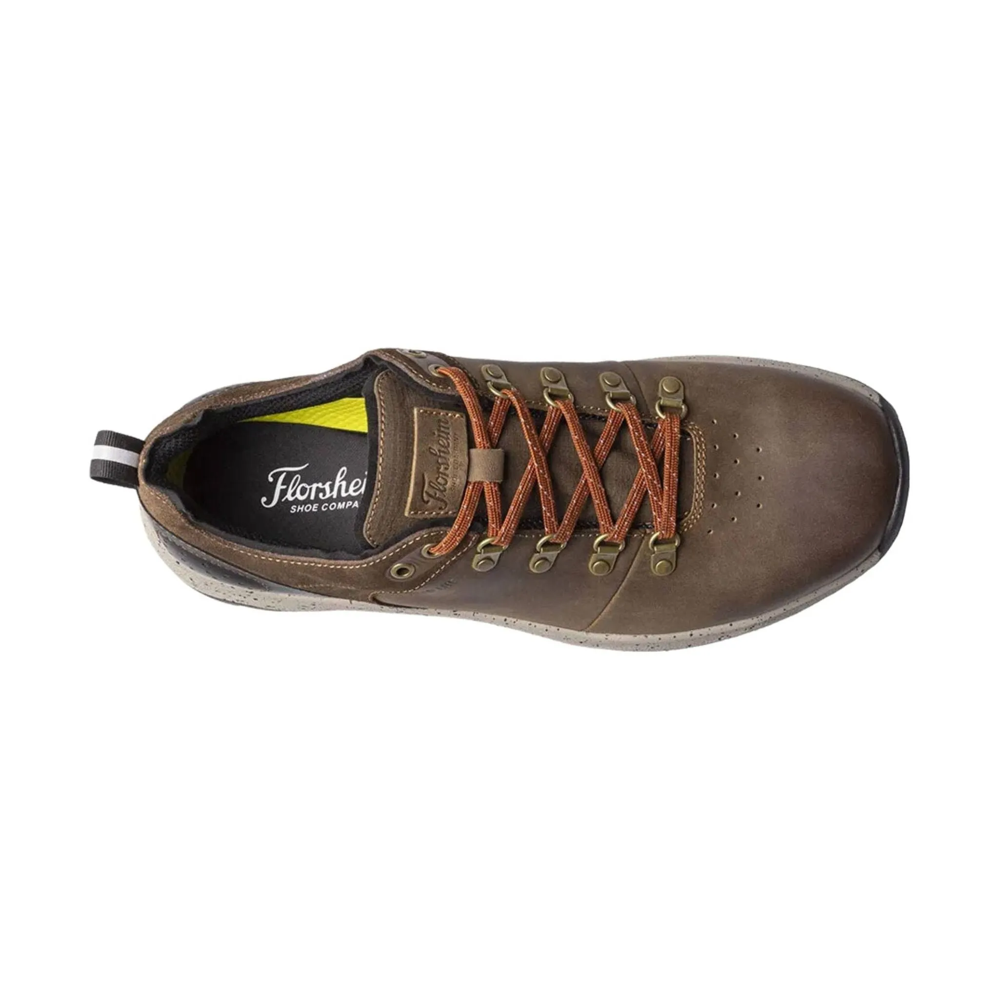 Florsheim Men's Tread Lite Plain Toe Lace Up Sneaker - Brown Crazy Horse - ONLINE STORE CREDIT/EXCHANGE ONLY