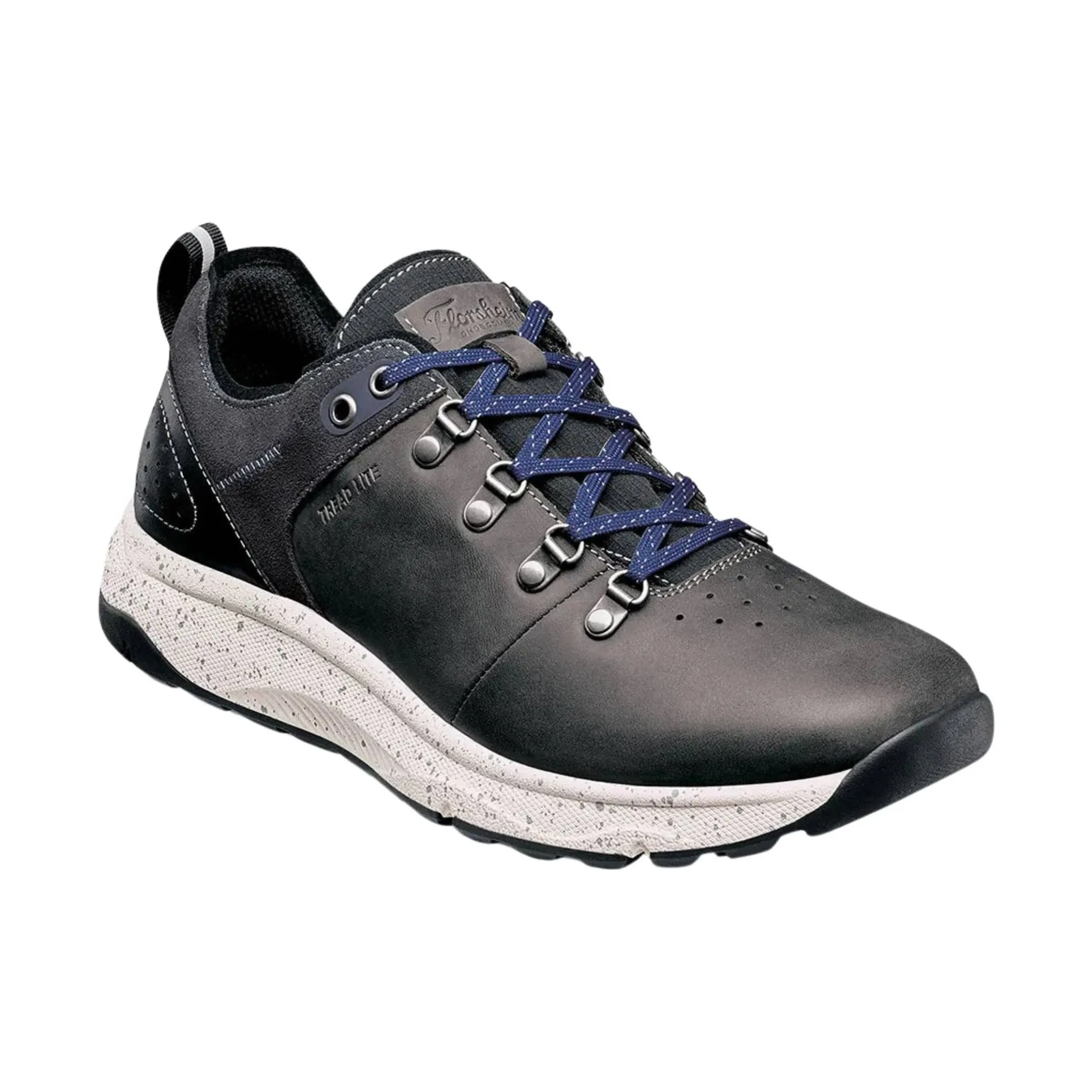 Florsheim Men's Tread Lite Plain Toe Lace Up Sneaker - Grey - ONLINE STORE CREDIT/EXCHANGE ONLY