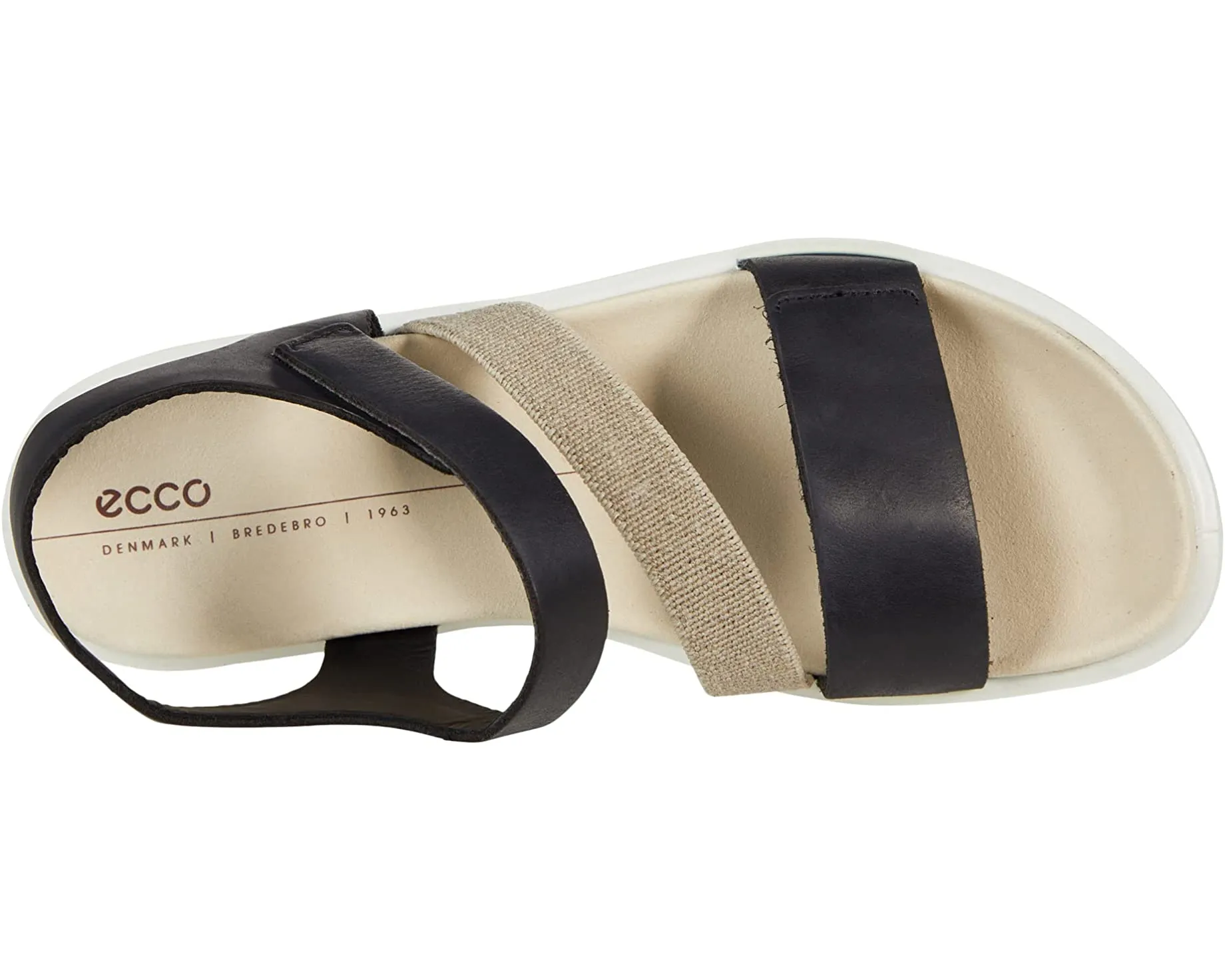Flowt 2 Band Sandal ECCO, black
