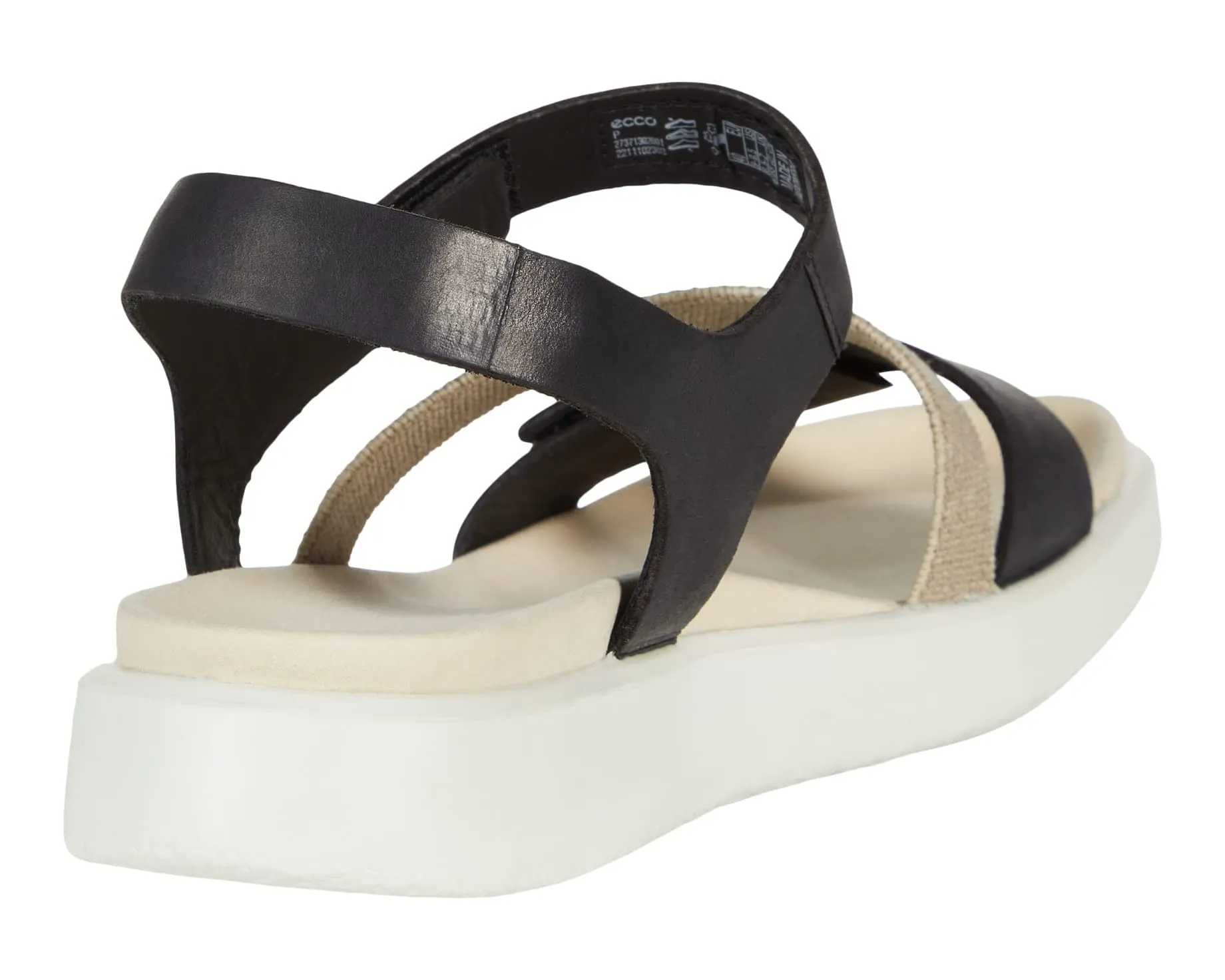Flowt 2 Band Sandal ECCO, black