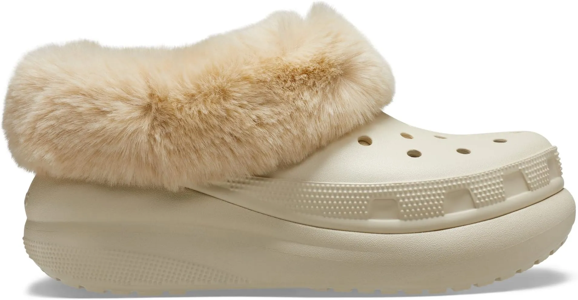Furever Crush Crocs Clogs, Bone