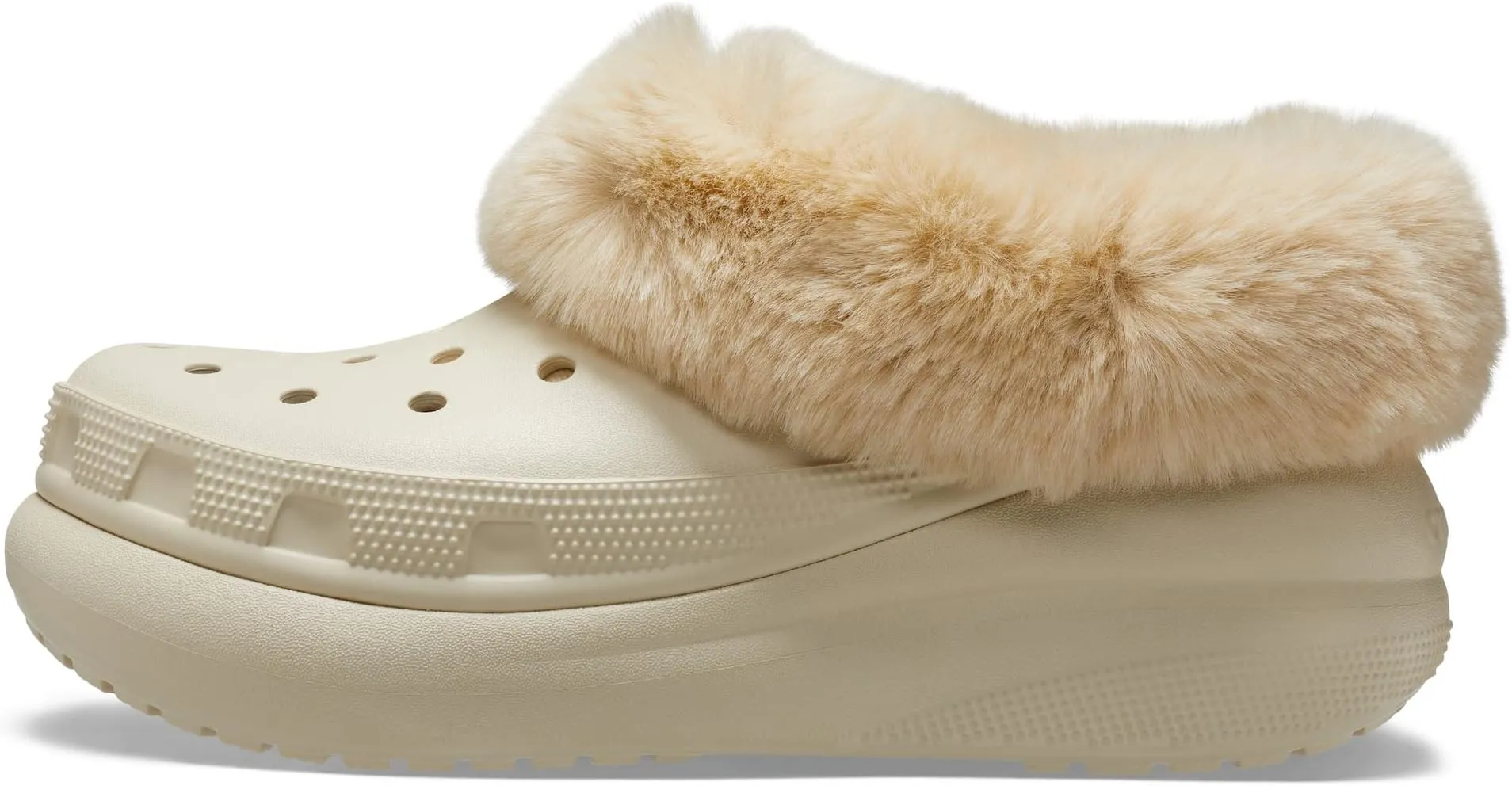 Furever Crush Crocs Clogs, Bone