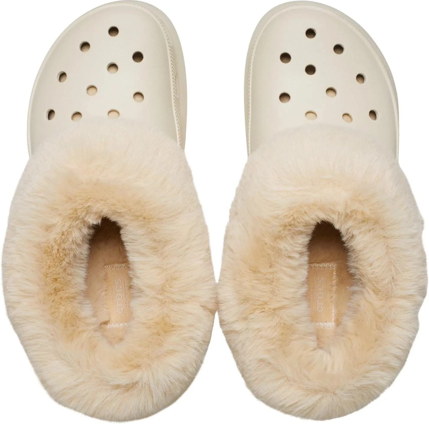 Furever Crush Crocs Clogs, Bone