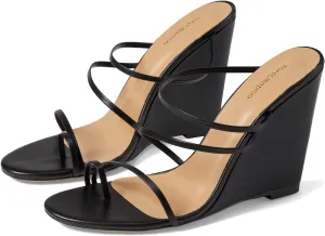Gaia Tony Bianco sandals, Black Capretto