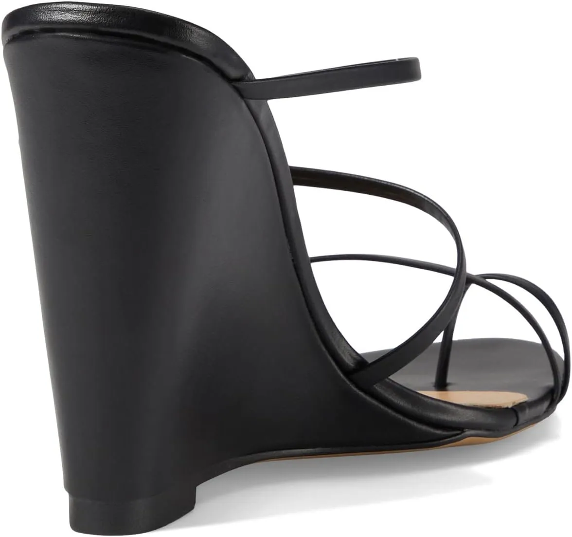Gaia Tony Bianco sandals, Black Capretto