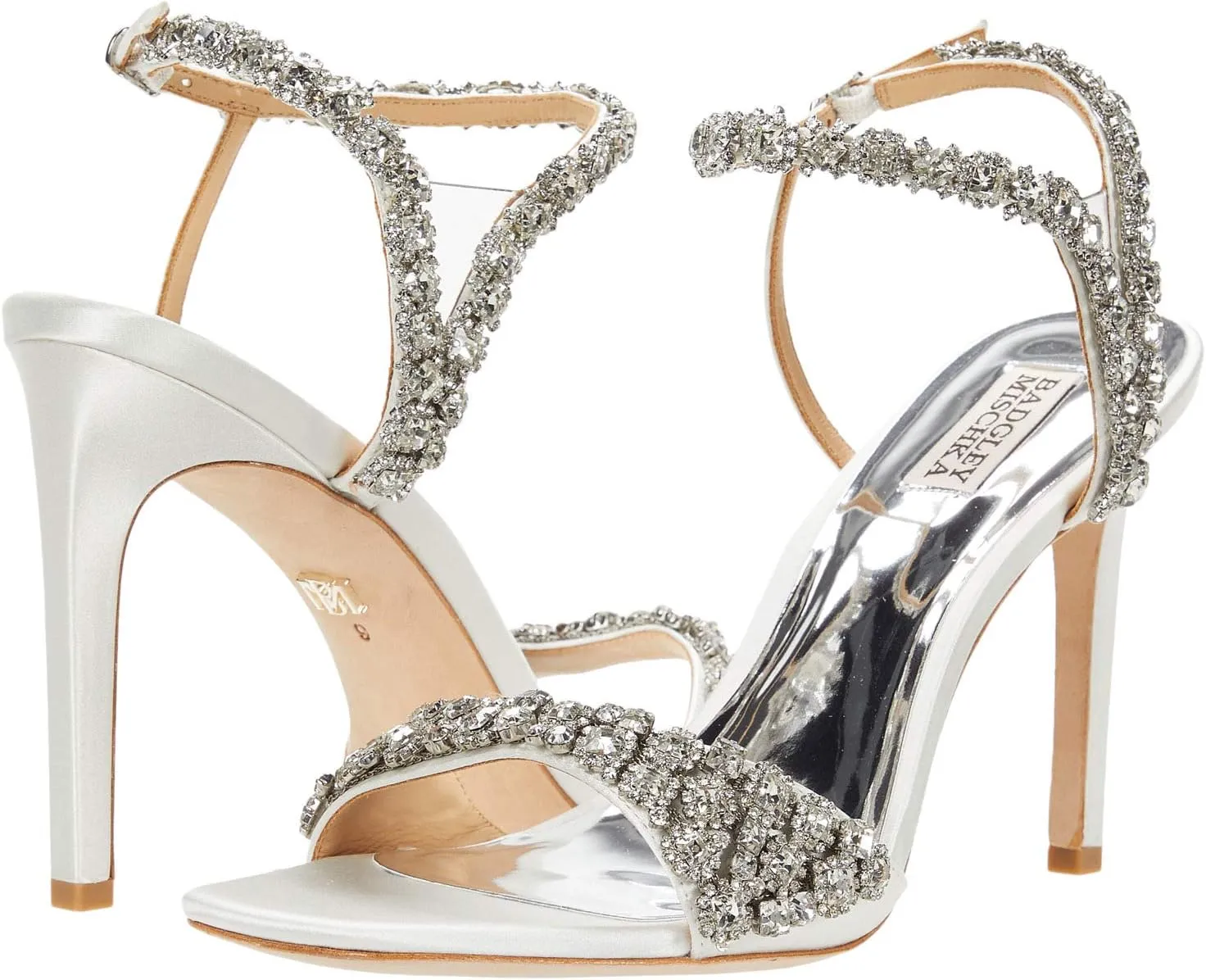 Galia Badgley Mischka Sandals, Soft White