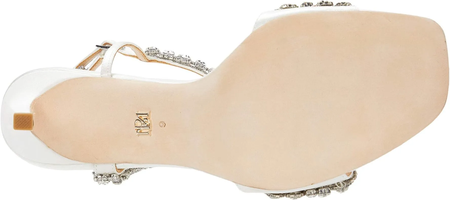 Galia Badgley Mischka Sandals, Soft White