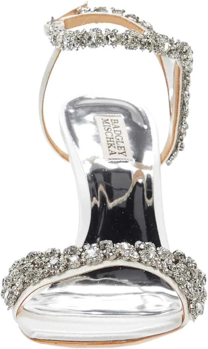 Galia Badgley Mischka Sandals, Soft White