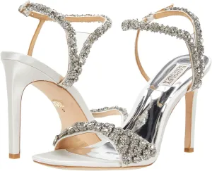 Galia Badgley Mischka Sandals, Soft White