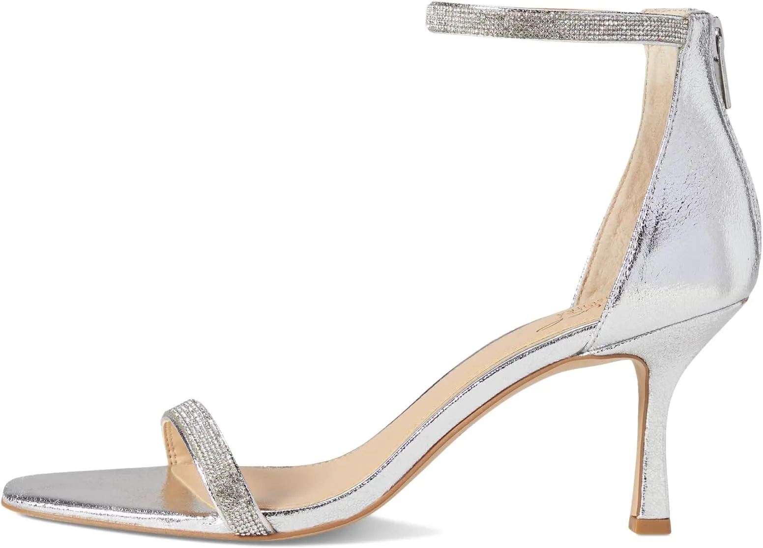 Genny Jewel Badgley Mischka Sandals, Silver