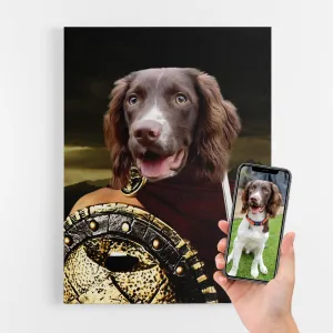 Gladiator Dog Portrait