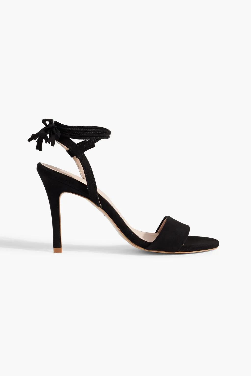 Gloria sandals in IRIS & INK suede, black