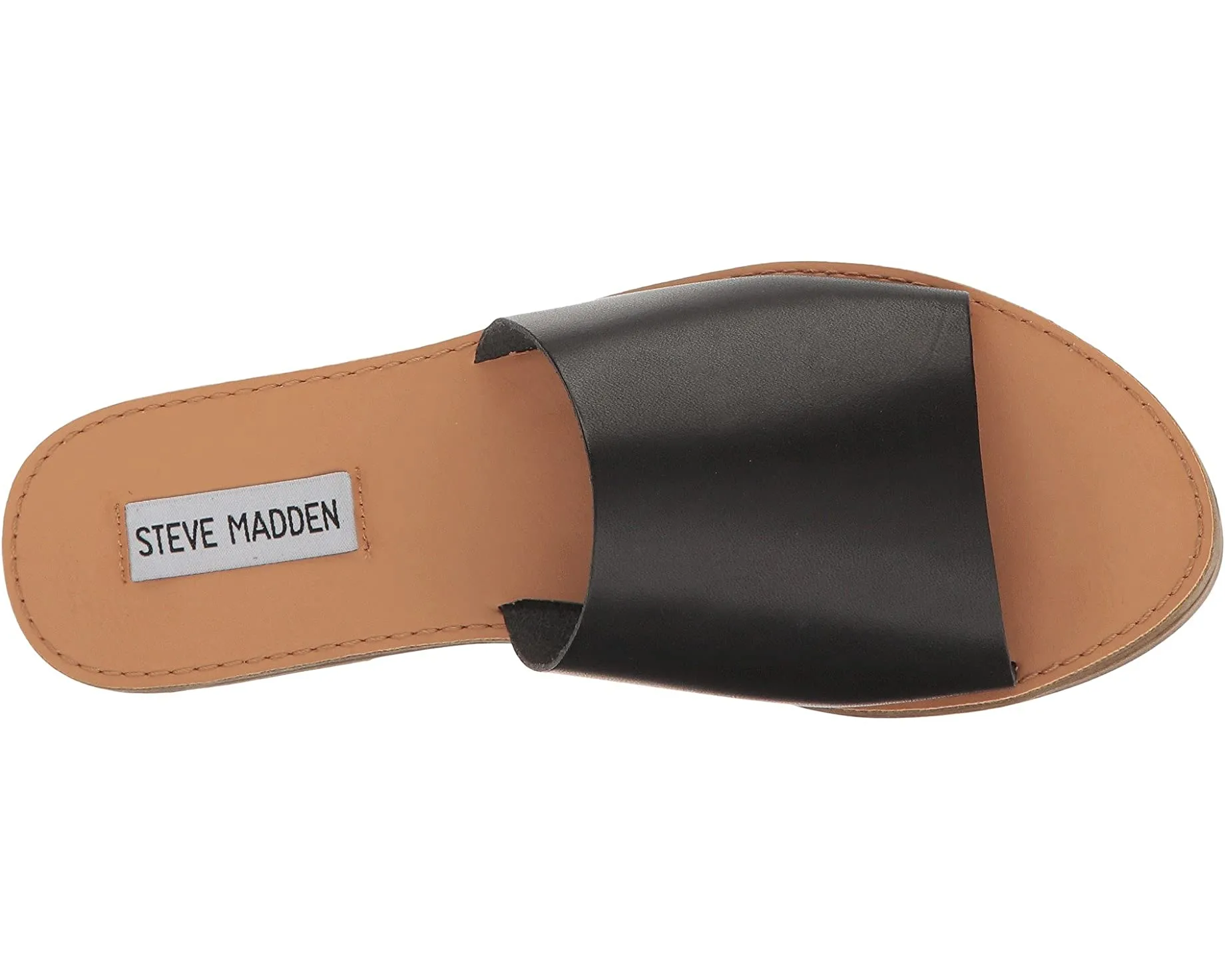 Grace Slide Sandal Steve Madden, leather