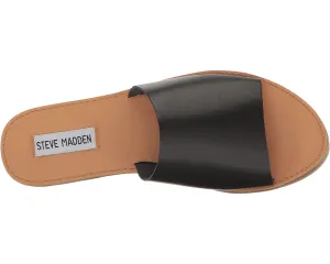 Grace Slide Sandal Steve Madden, leather