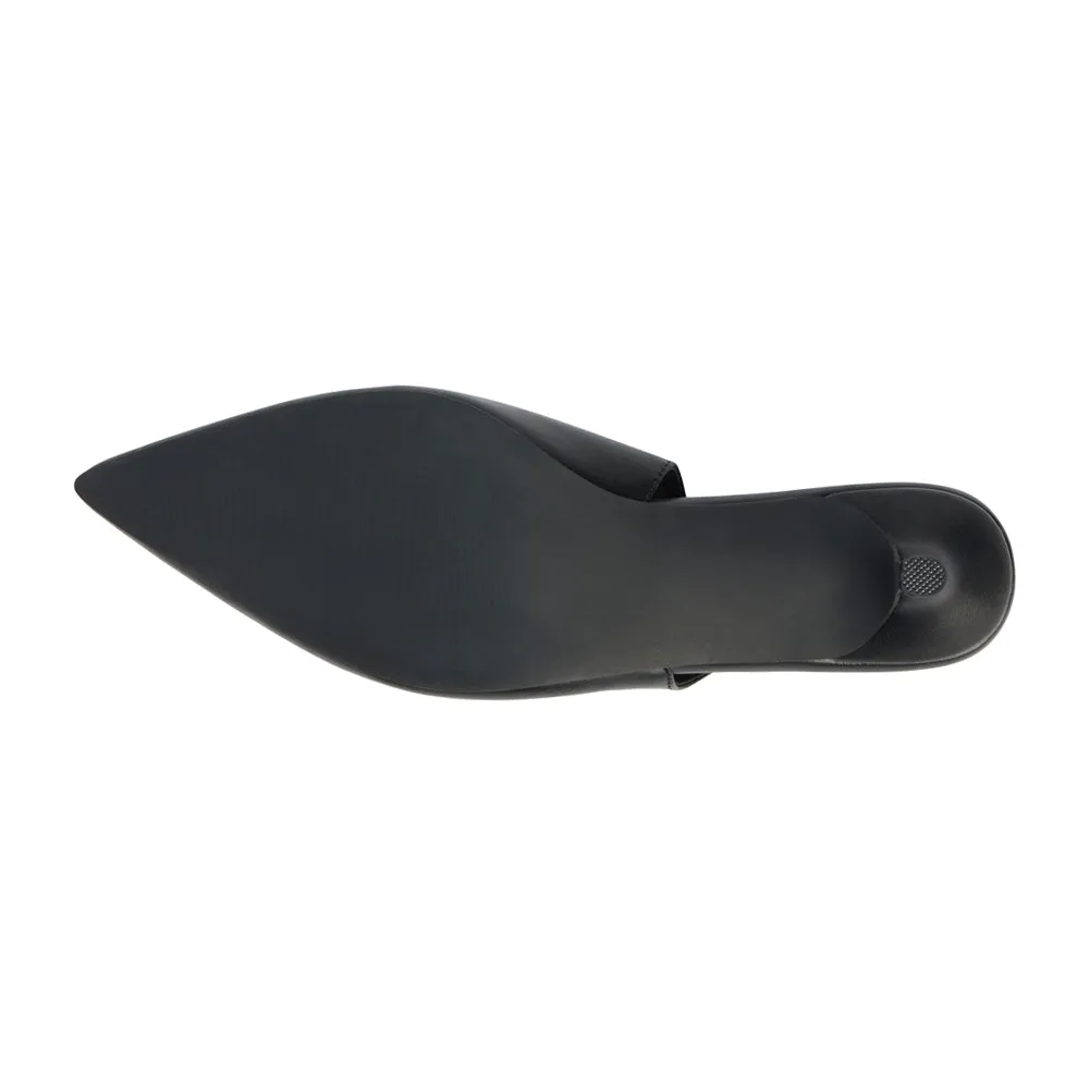 Grazia Pointed Toe Kitten Heel Sling Back Pumps