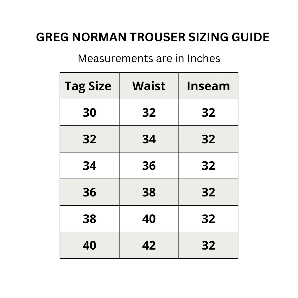 Greg Norman Play Dry Heather Collection Golf Trousers (US Size)
