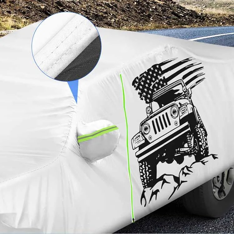 Iconic Series 210D Oxford Rain Cover for Jeep Gladiator JT 2/4 Doors