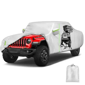 Iconic Series 210D Oxford Rain Cover for Jeep Gladiator JT 2/4 Doors