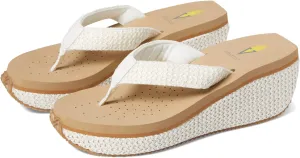 Island VOLATILE sandals, white