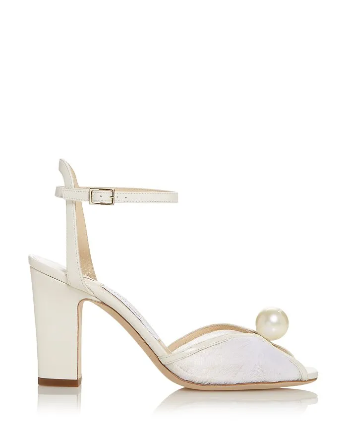 Jimmy Choo Women's Sacaria 85 High Block Heel Sandals