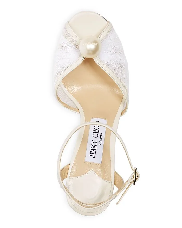 Jimmy Choo Women's Sacaria 85 High Block Heel Sandals