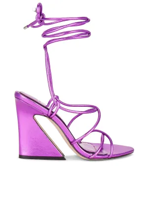 JLO Jennifer Lopez x REVOLVE Bleeker Sandals in Grape
