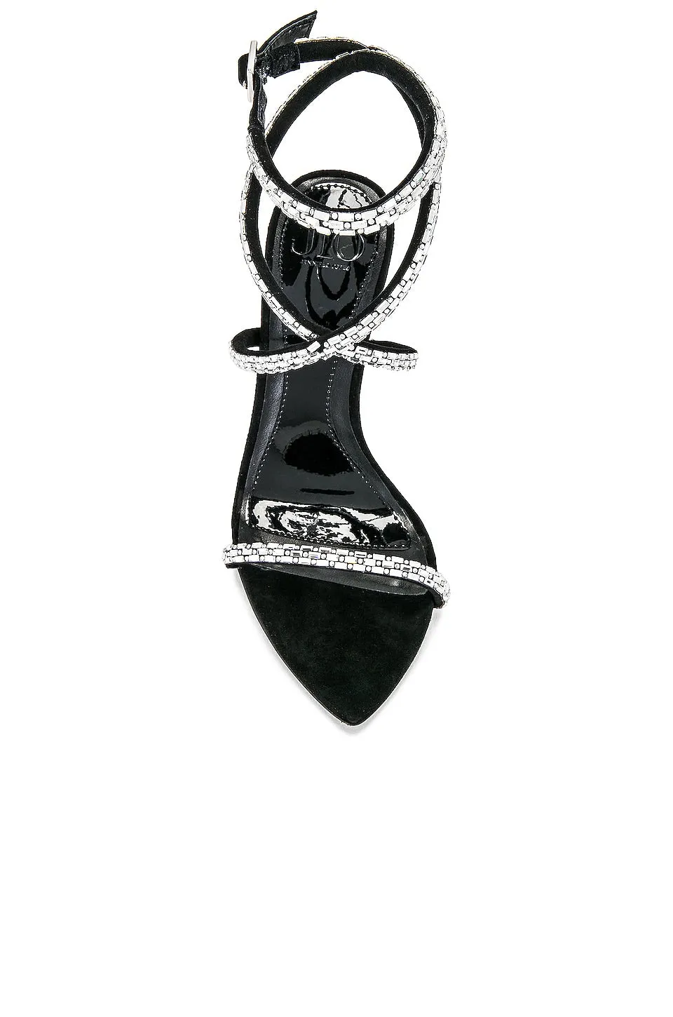 JLO Jennifer Lopez x REVOLVE Star Sandals, black