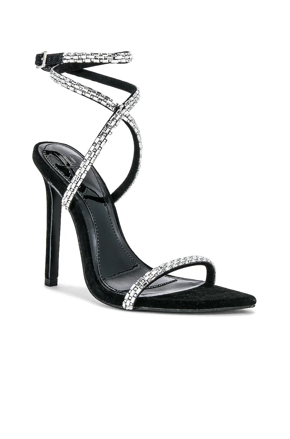 JLO Jennifer Lopez x REVOLVE Star Sandals, black