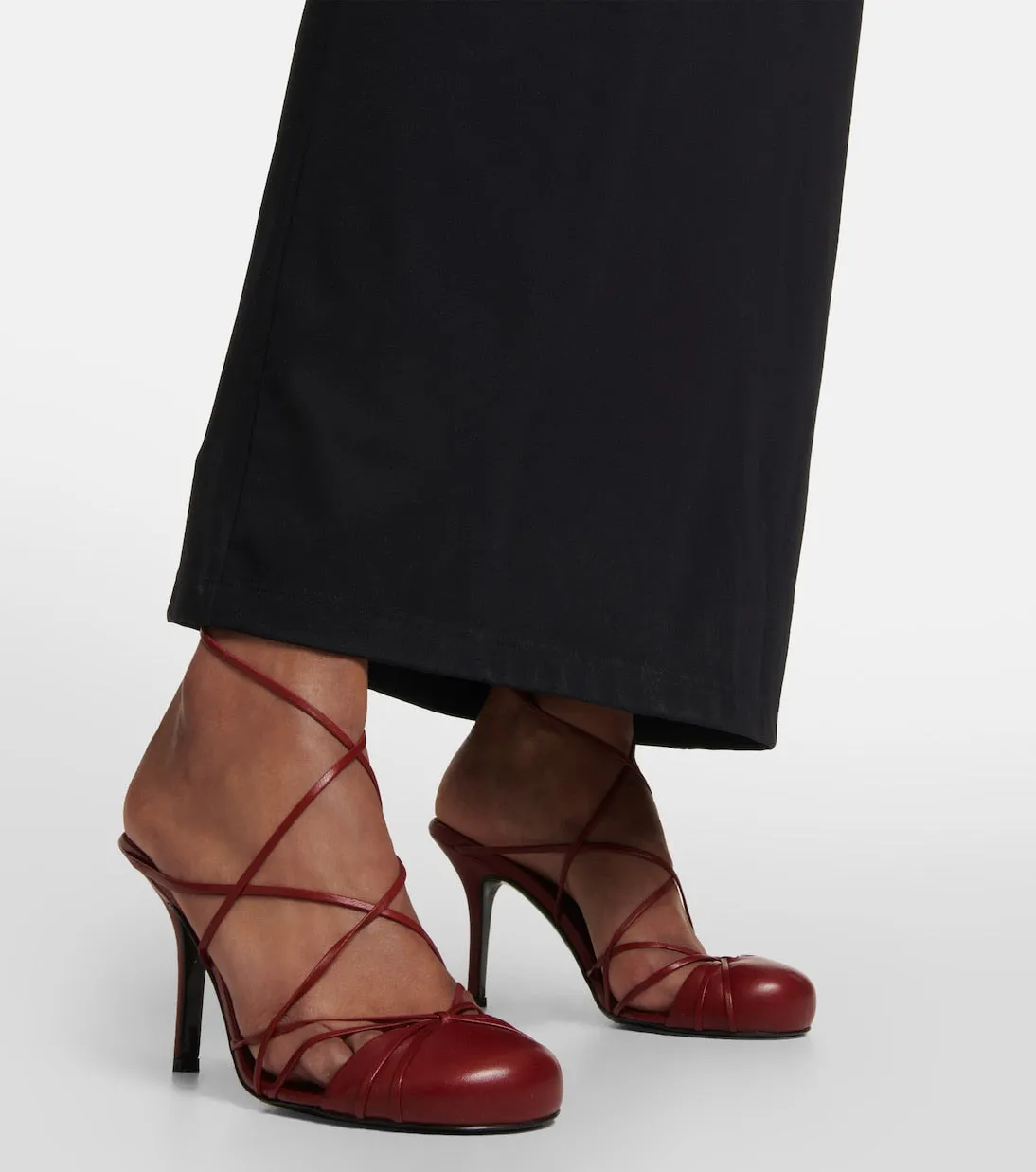 Joan The Row leather shoes, red
