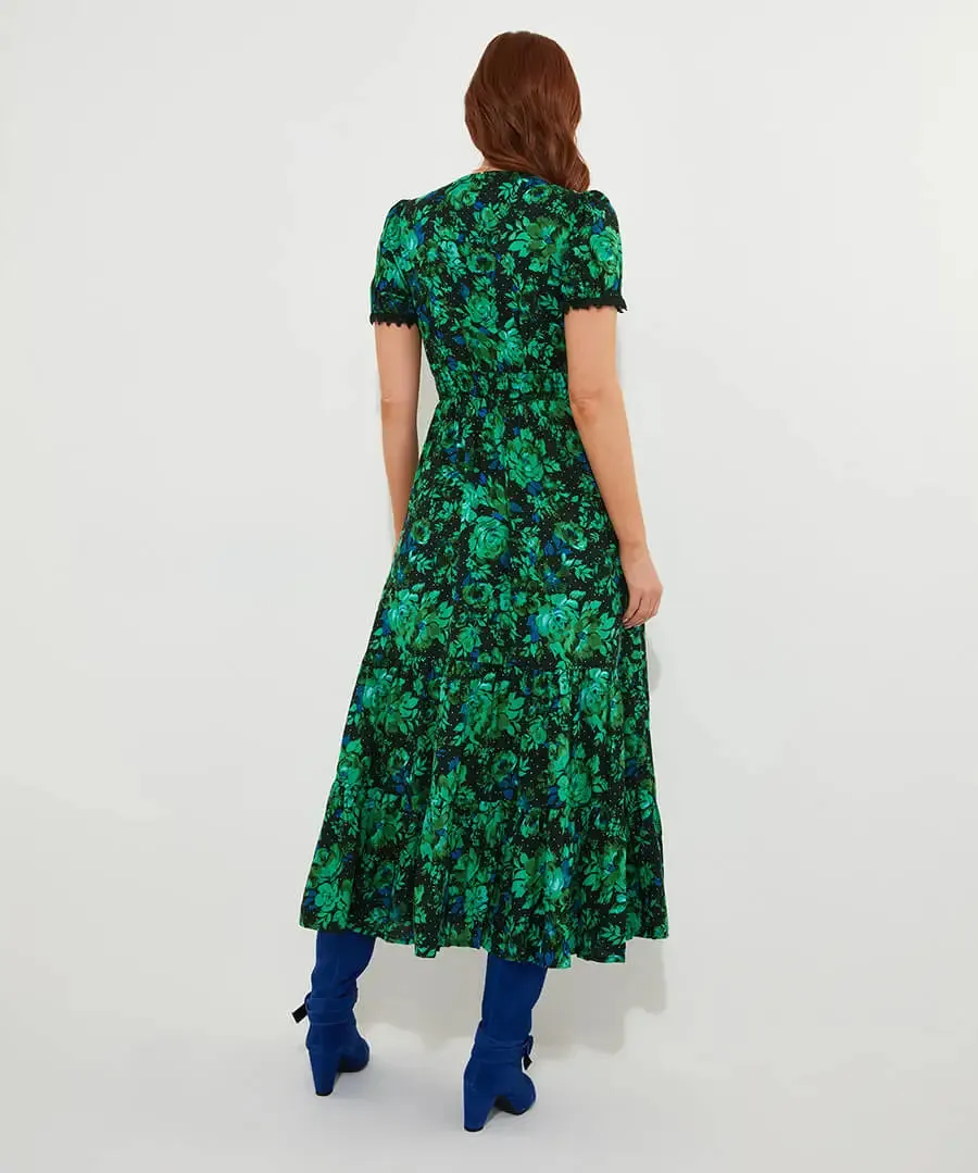 Joe Browns 10 Green Daisy Dreams Dress