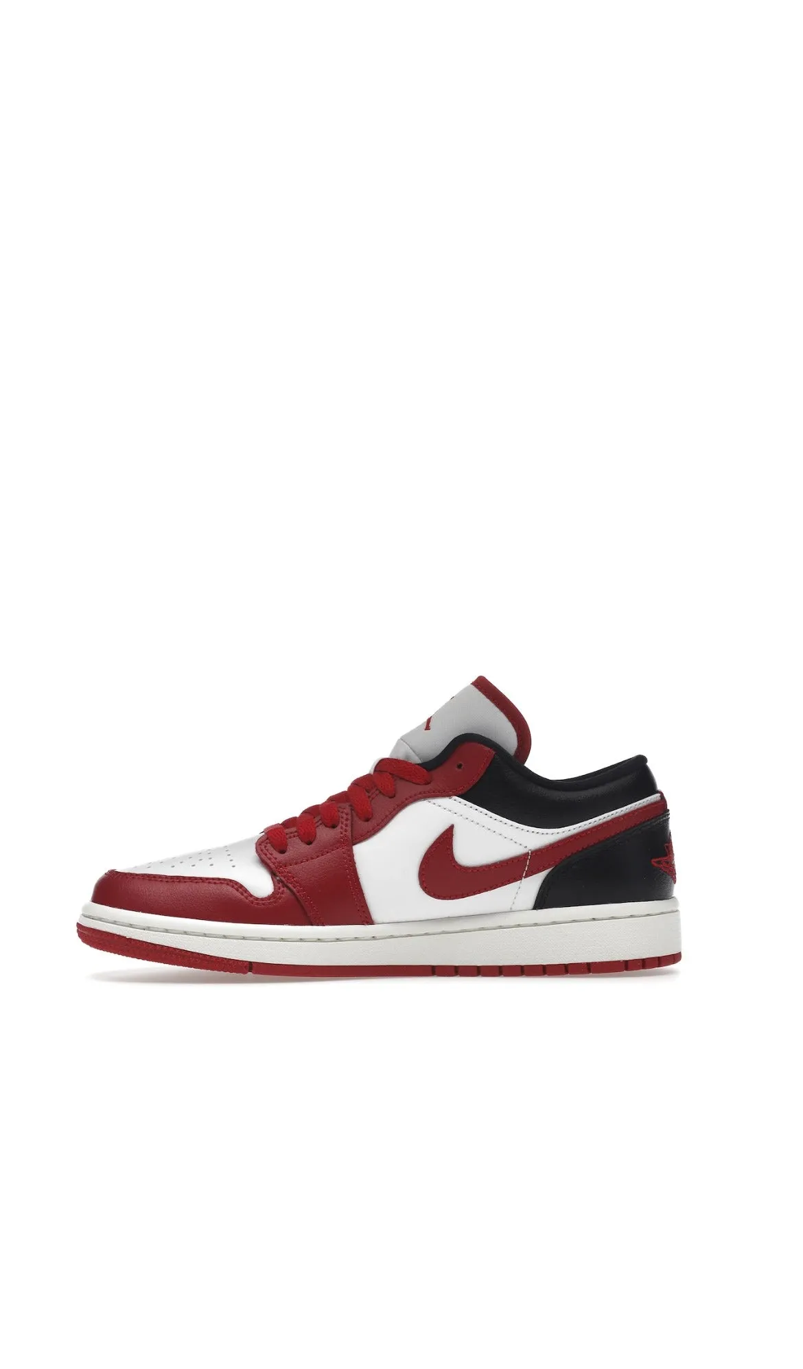 Jordan 1 Low Reverse Black Toe (Women's)