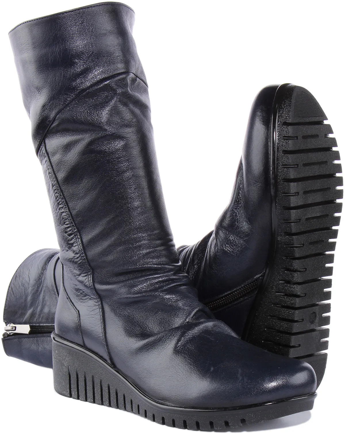Justinreess England Natalie In Navy For Women