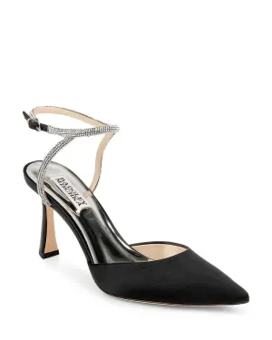 Kamilah Badgley Mischka Women's High Heel Sandals with Pointed Ankle Strap
