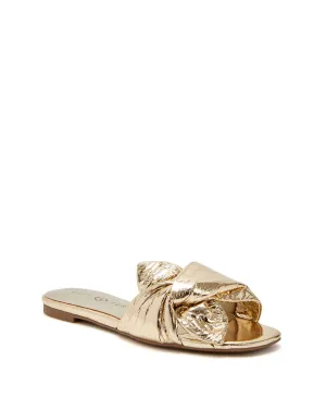 Katy Perry Women's The Halie Bow Sandals, Gold