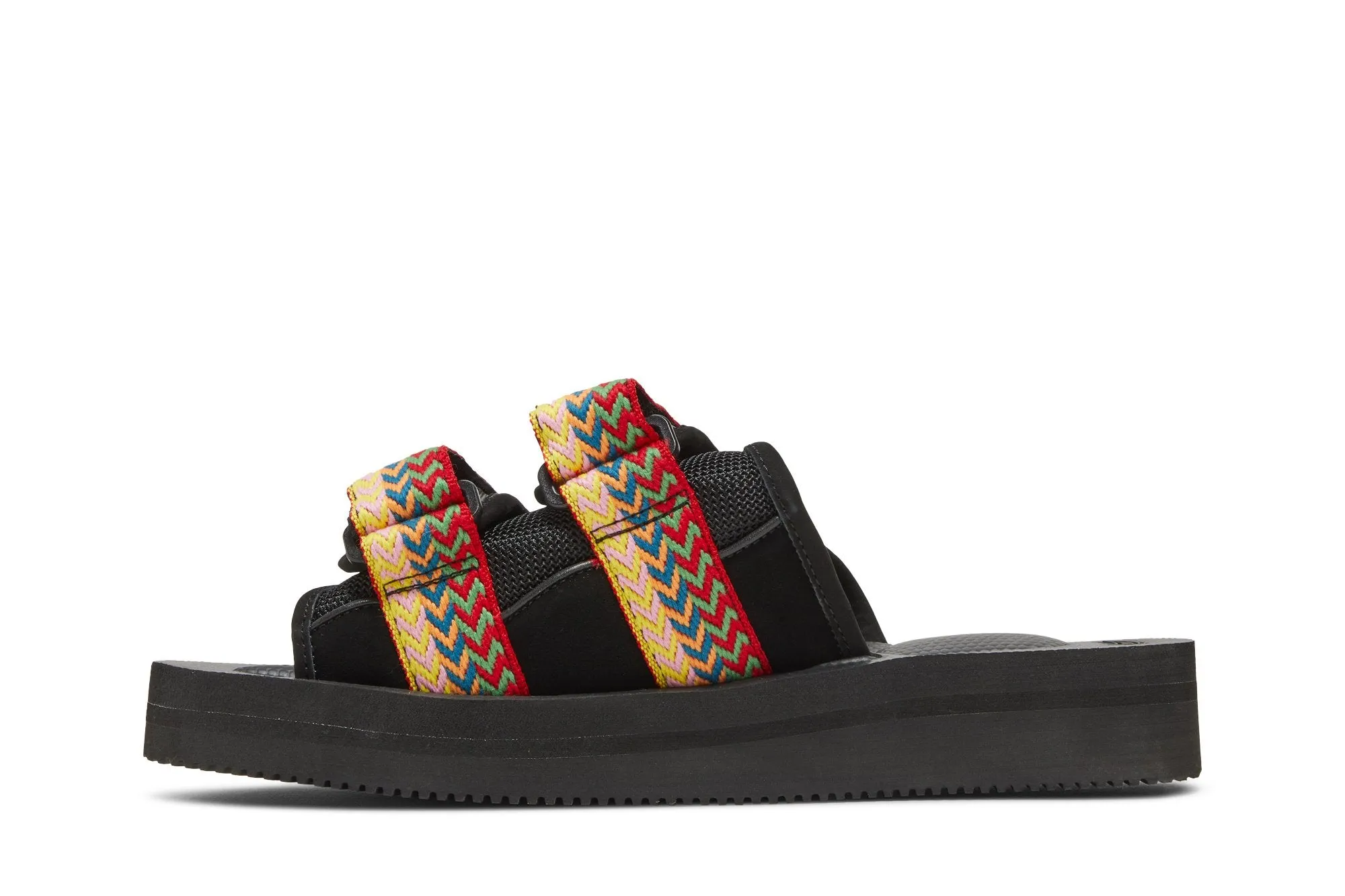 Lanvin x MOTO-Vab Suicoke sandals, black