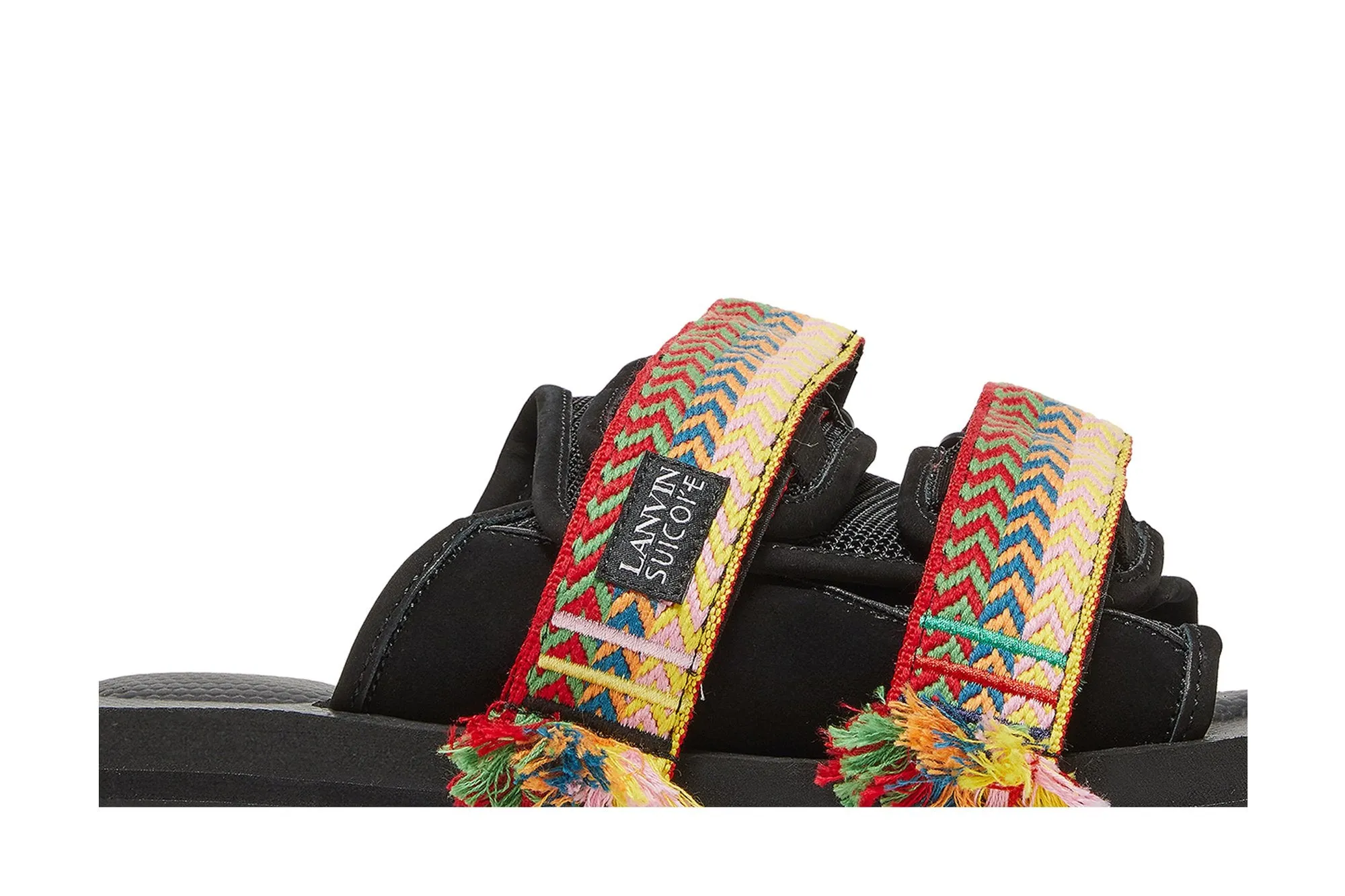 Lanvin x MOTO-Vab Suicoke sandals, black