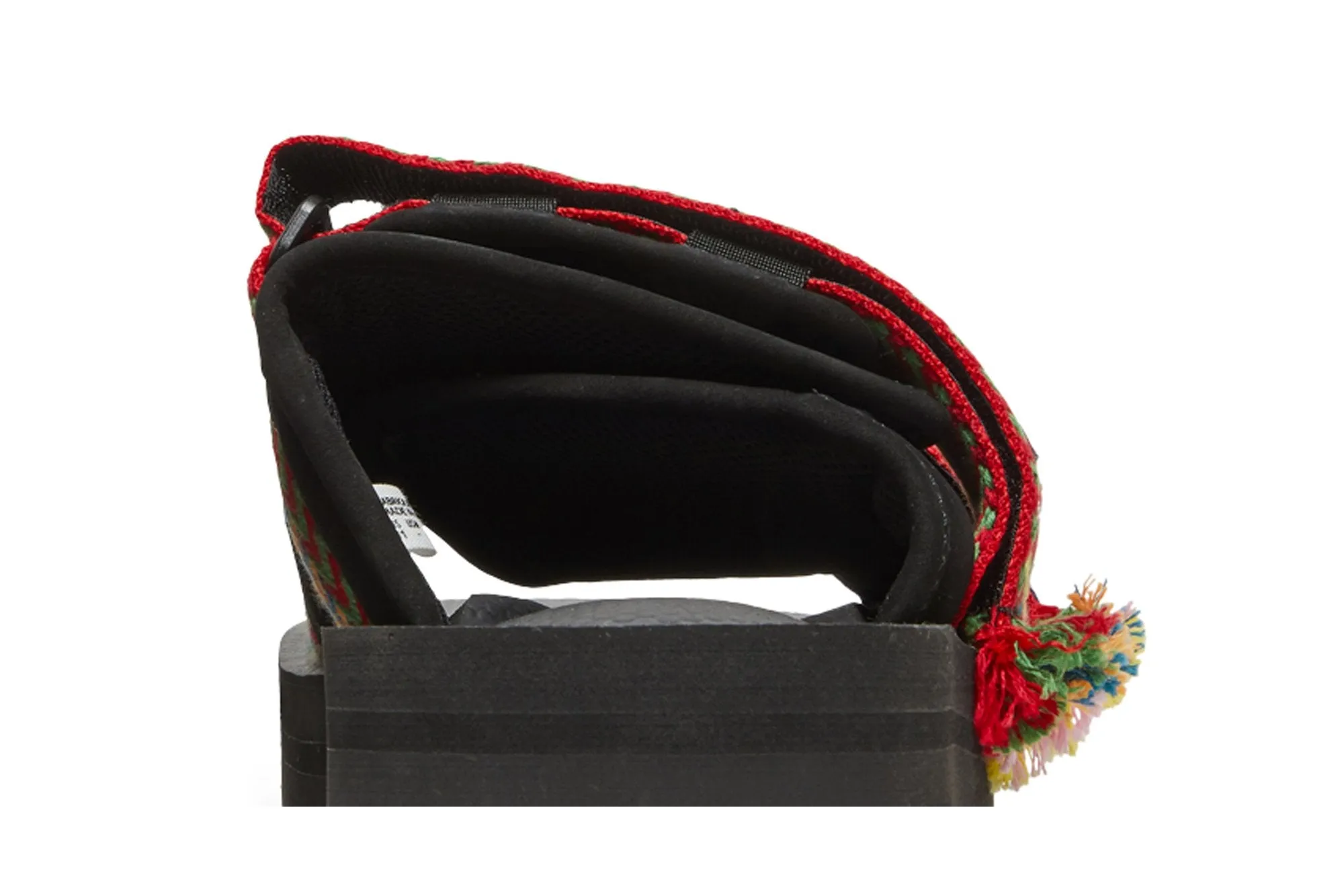 Lanvin x MOTO-Vab Suicoke sandals, black