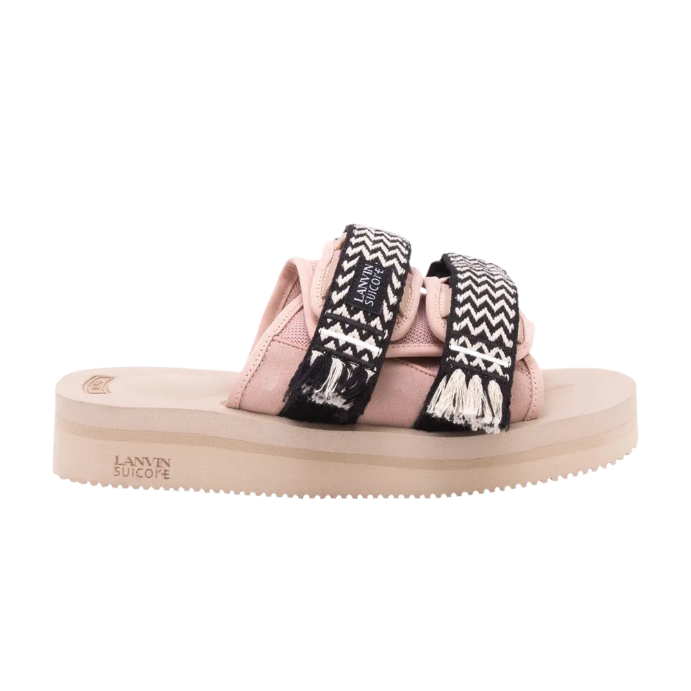 Lanvin x MOTO-Vab Suicoke sandals, pink