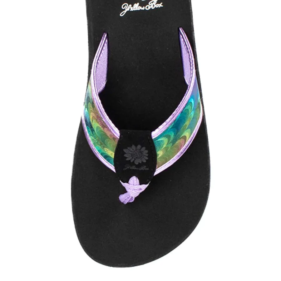 Lavender Hologram Flip Flop | Yellow Box Footwear | Fortina
