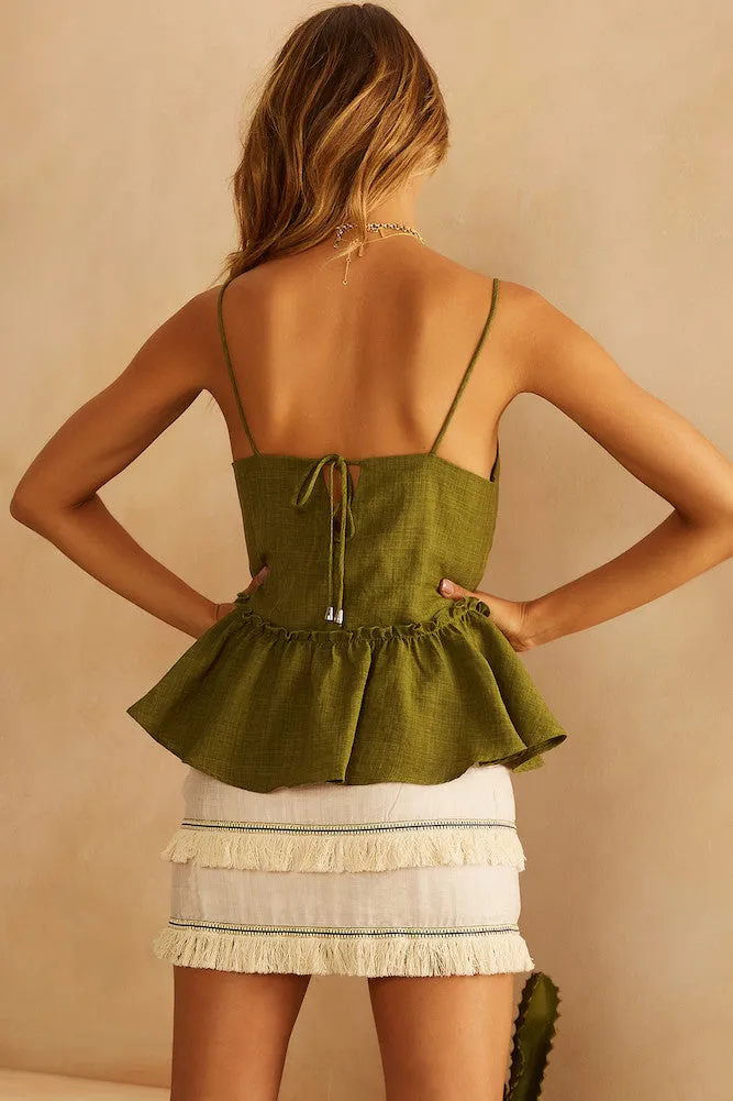 Lost In Translation Skirt Beige